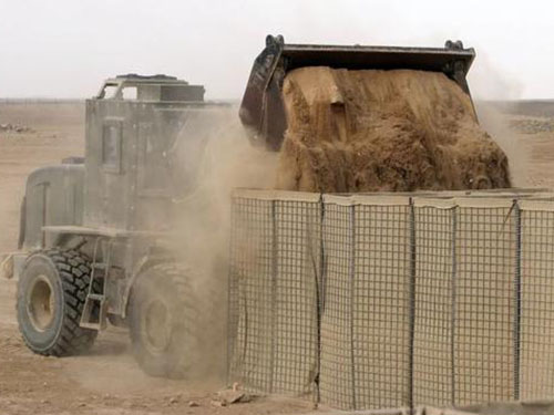 快速安裝鎖扣沙袋 設備護岸民用防護防爆墻